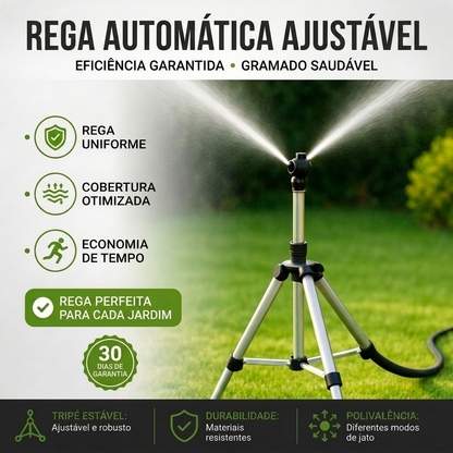 AquaMist Jardim Rotativo Fácil Uso