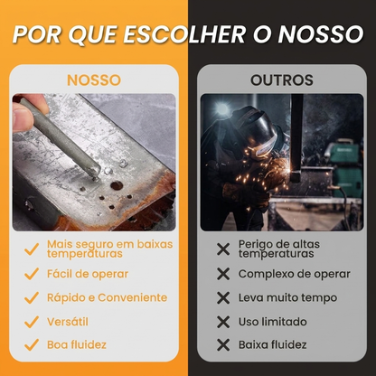 Barra de Solda Baixa Temperatura