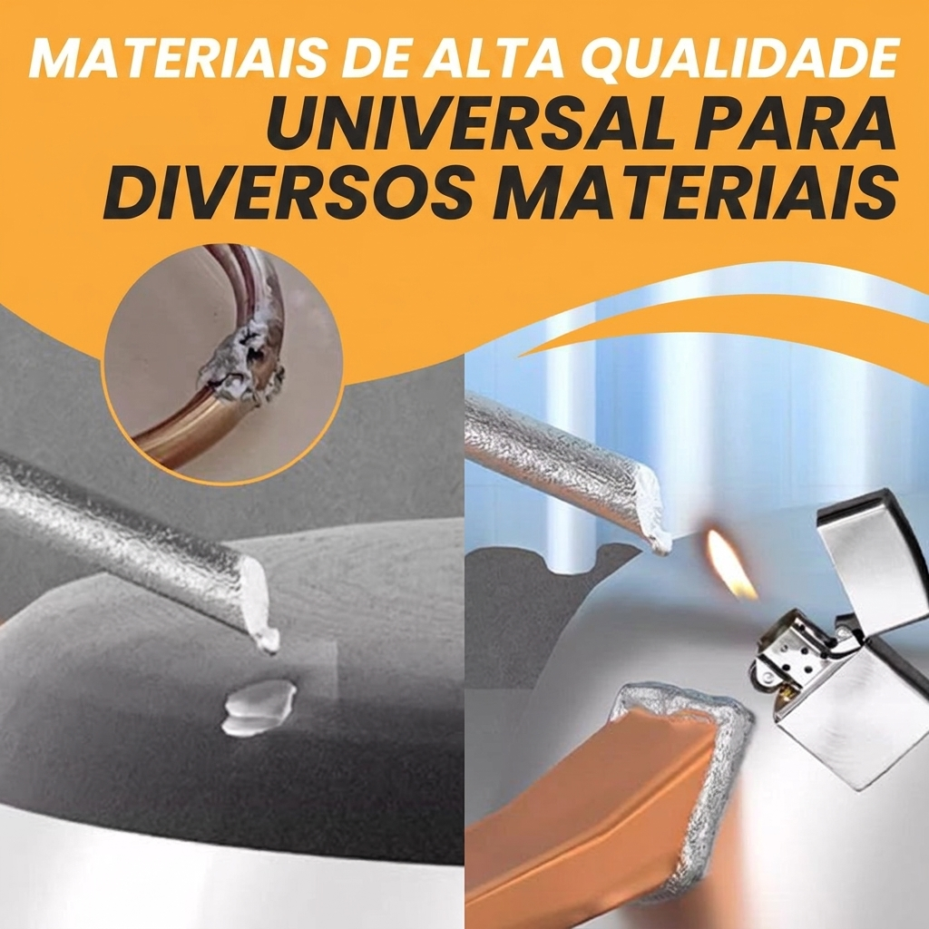 Barra de Solda Baixa Temperatura